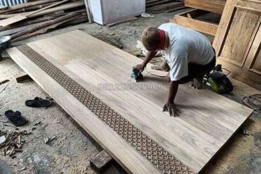 Jasa Pembuatan Pintu Kayu Jati Berkualitas Tinggi